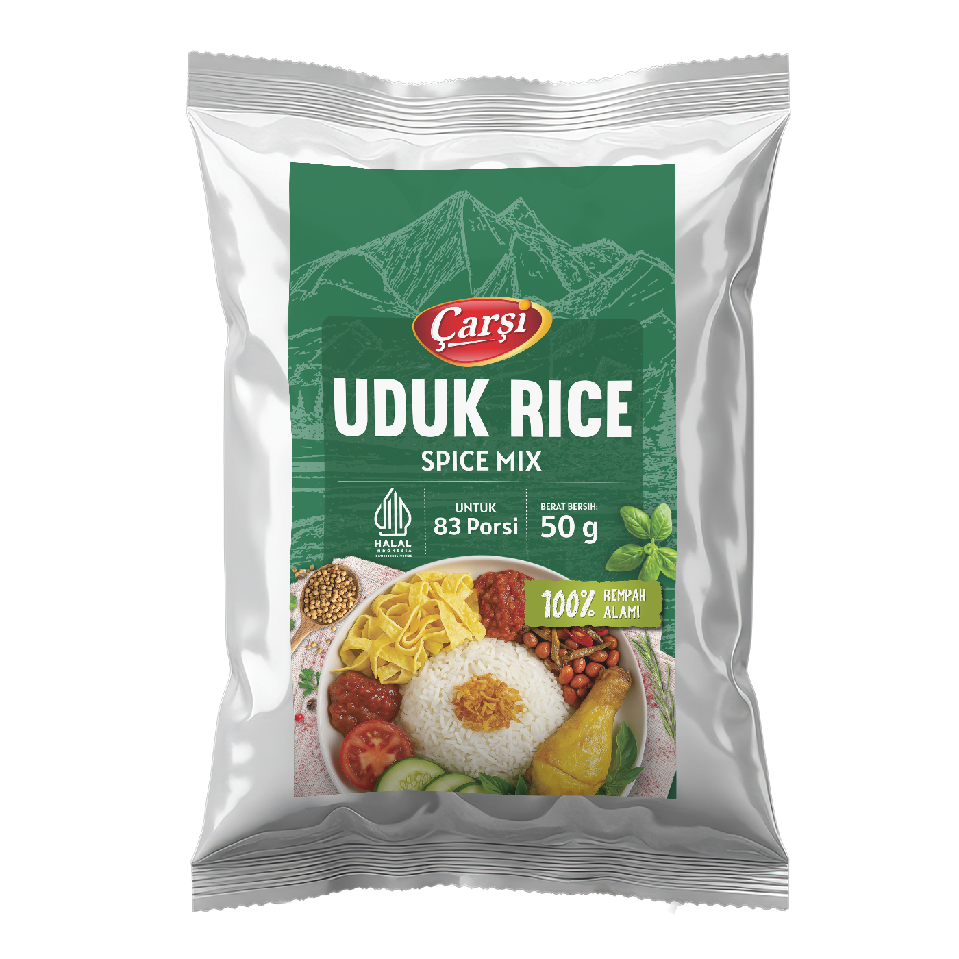 Bumbu Nasi Uduk Carsi kemasan usaha 1 kilogram