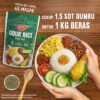 Takaran Bumbu Nasi Uduk Carsi untuk 83 porsi